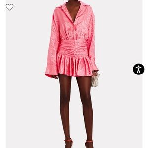 Ronny Kobo Brenda Floral Jacquard Mini Dress